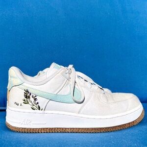 Nike Air Force 1 “Fig. 1 Indigo” Canvas Sneakers CZ0269-100
